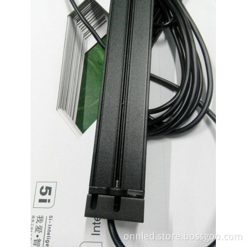 24v dc black aluminum 16W high power led bar light for grinding machine